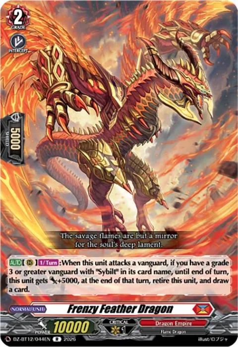 Frenzy Feather Dragon [D-Format]
