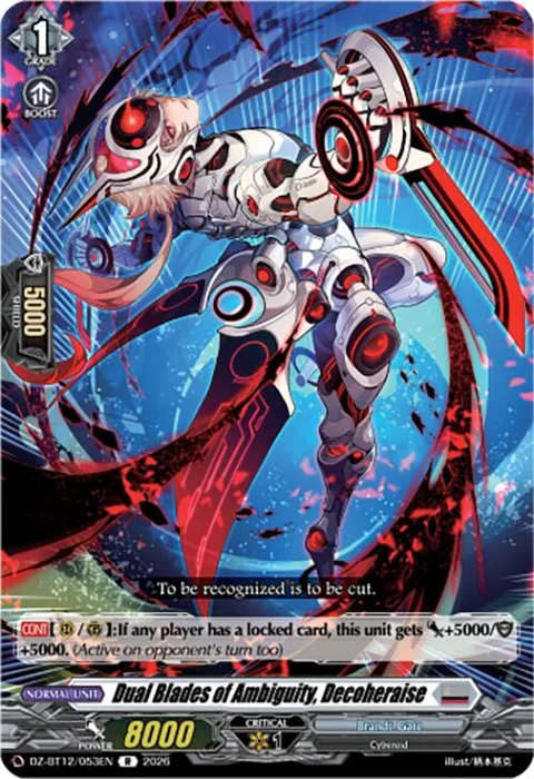 Dual Blades of Ambiguity, Decoheraise [D-Format]