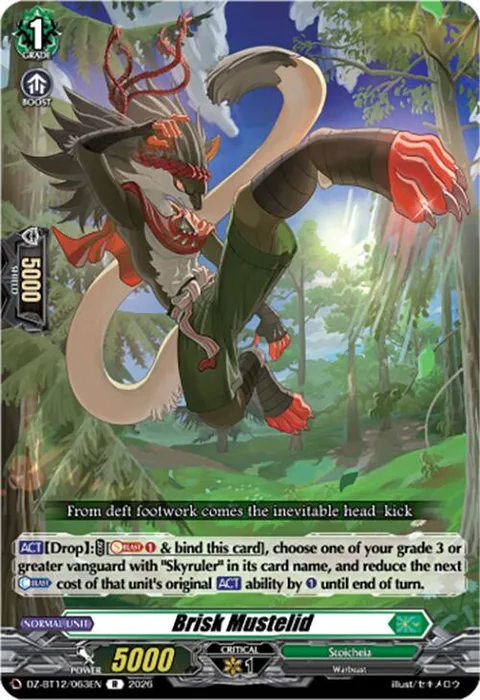 Brisk Mustelid [D-Format]