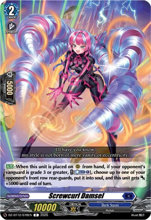 Screwcurl Damsel [D-Format]