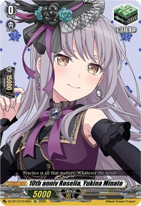 10th anniv Roselia, Yukina Minato [D-Format]