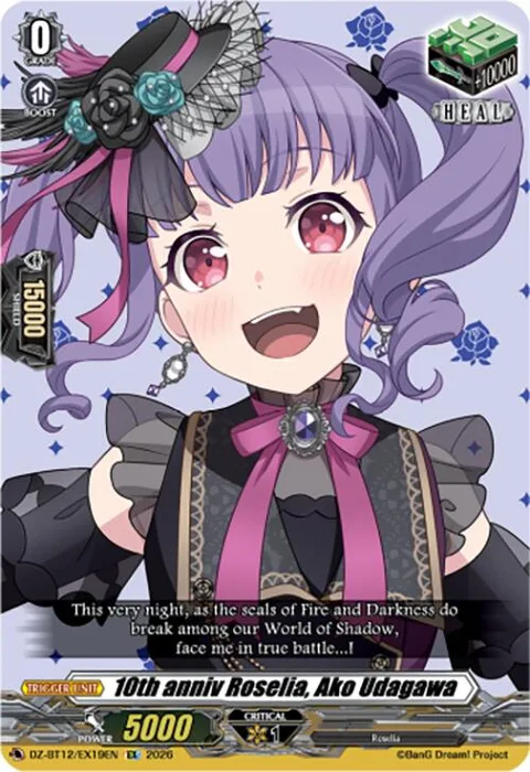 10th anniv Roselia, Ako Udagawa [D-Format]