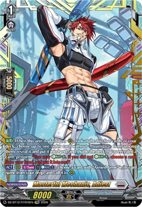 Masterful Mechanic, Adiest [D-Format]