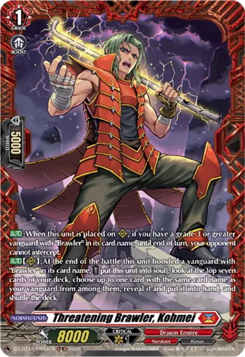 Threatening Brawler, Kohmei [D-Format]