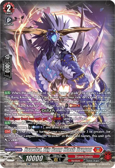 Brawler, Big Bang Slash Dragon [D-Format]