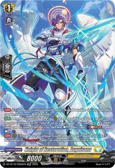 Knight of Restoration, Auguisans [D-Format]