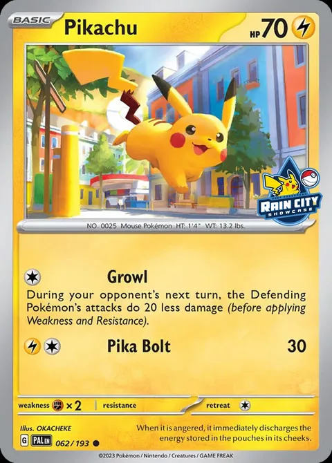 Pikachu [Growl | Pika Bolt]