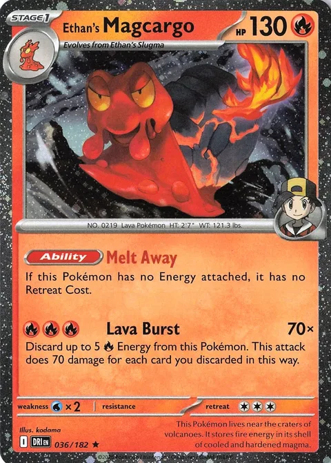 Ethan's Magcargo [Melt Away | Lava Burst]