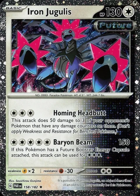 Iron Jugulis [Homing Headbutt | Baryon Beam]
