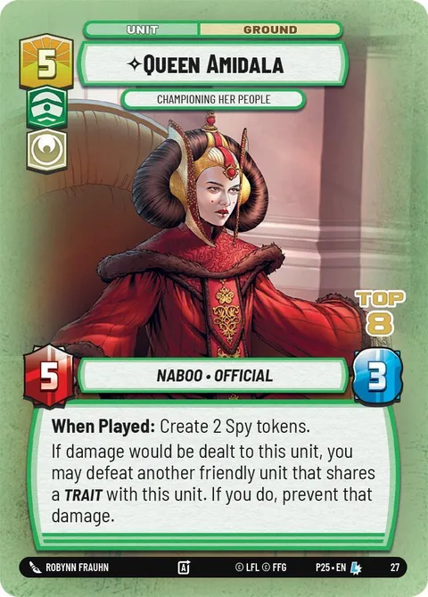 Queen Amidala, Championing Her People