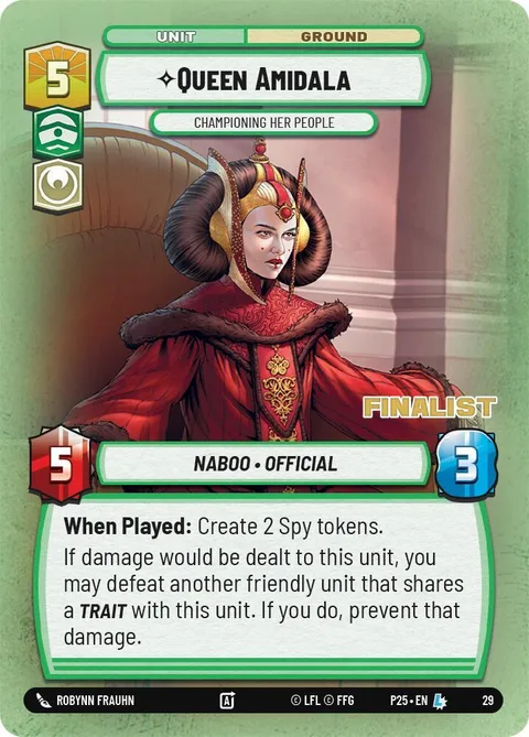 Queen Amidala, Championing Her People