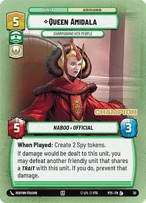 Queen Amidala, Championing Her People