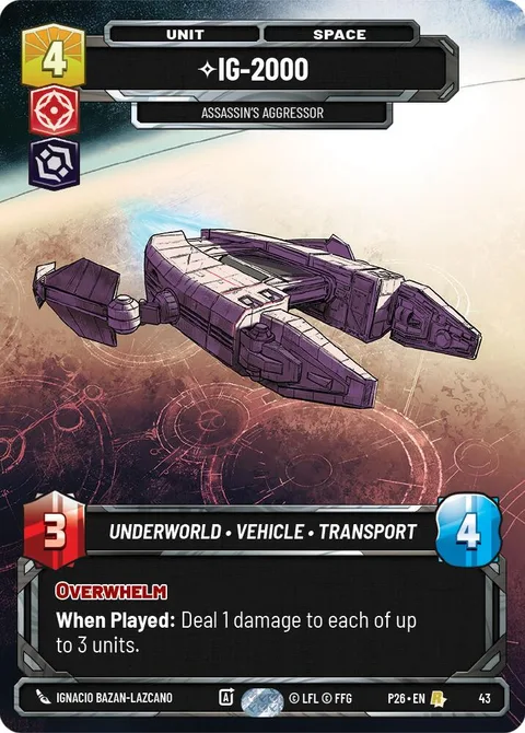 IG-2000, Assassin's Aggressor
