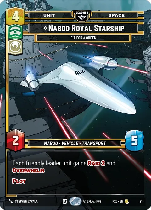 Naboo Royal Starship, Fit For A Queen