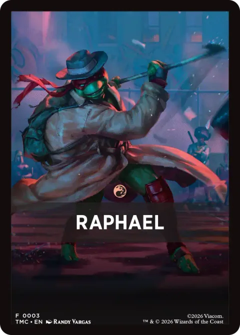 Turtle Team Up Theme Card: Raphael