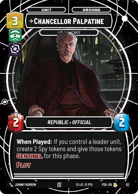 Chancellor Palpatine, I Am the Senate