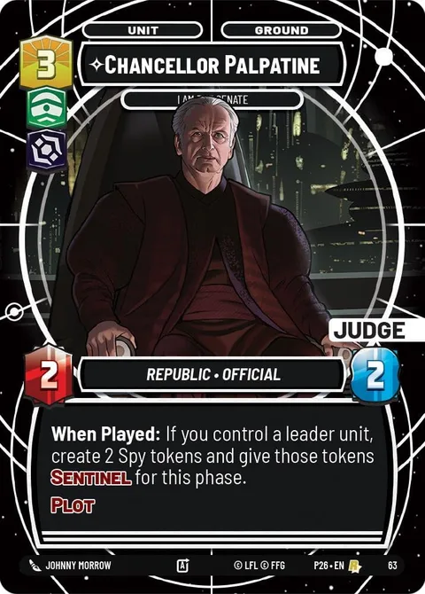 Chancellor Palpatine, I Am the Senate