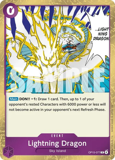Lightning Dragon (OP15-077)