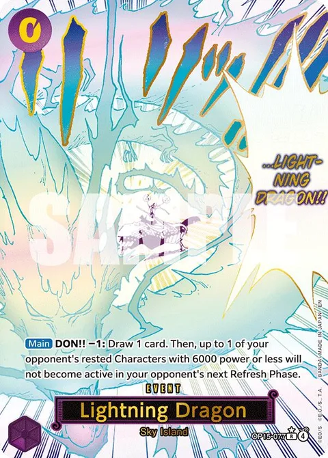 Lightning Dragon (OP15-077)