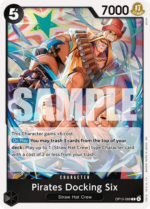 Pirates Docking Six (OP15-088)