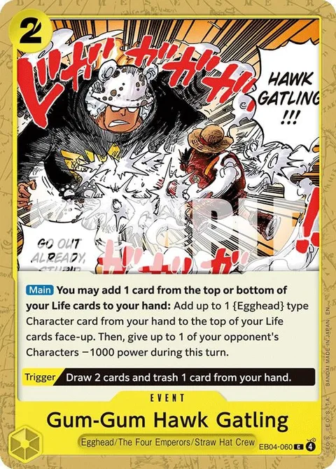 Gum-Gum Hawk Gatling (EB04-060)
