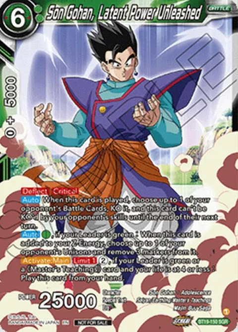Son Gohan, Latent Power Unleashed