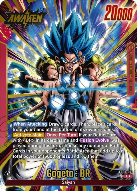 Gogeta : BR // Gogeta : BR (FB09-001) [Fusion World]