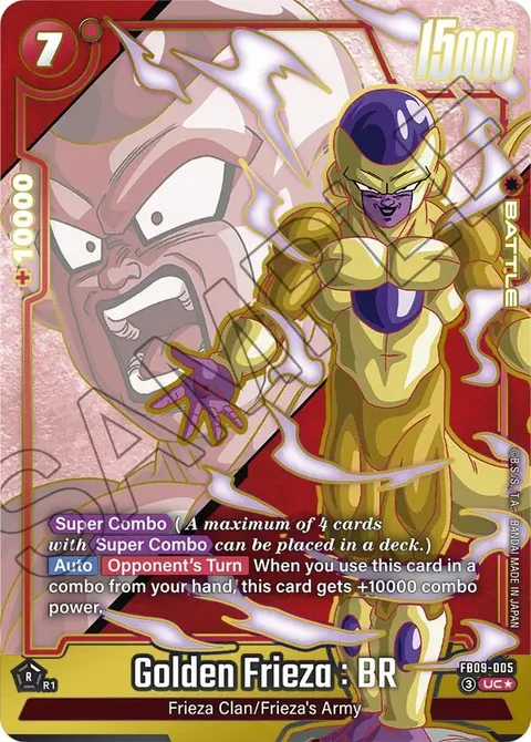Golden Frieza : BR (FB09-005) [Fusion World]