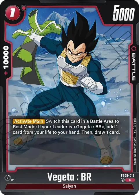 Vegeta : BR (FB09-018) [Fusion World]
