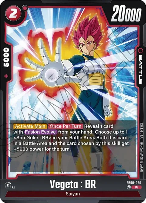 Vegeta : BR (FB09-020) [Fusion World]