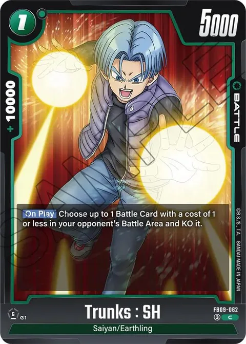 Trunks : SH (FB09-062) [Fusion World]
