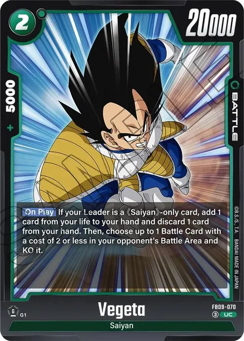 Vegeta (FB09-070) [Fusion World]