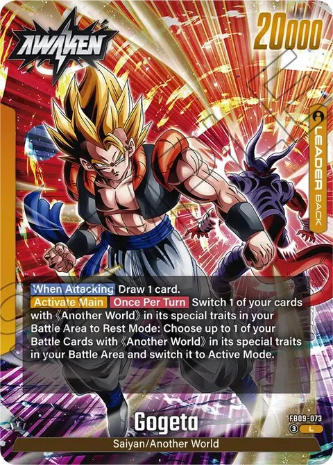 Son Goku/Vegeta // Gogeta (FB09-073) [Fusion World]