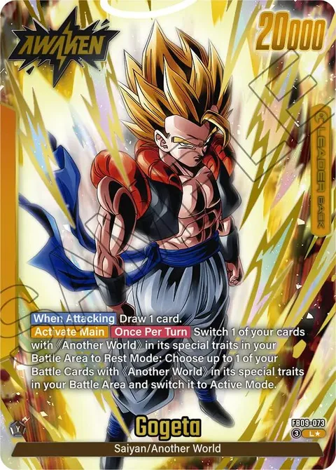 Son Goku/Vegeta // Gogeta (FB09-073) [Fusion World]