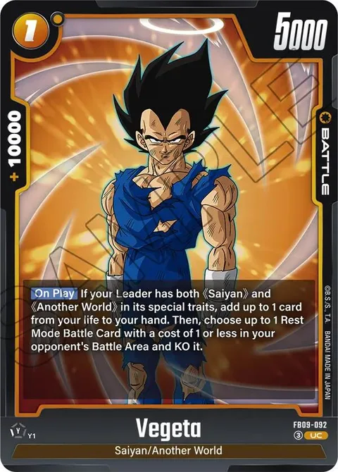 Vegeta (FB09-092) [Fusion World]