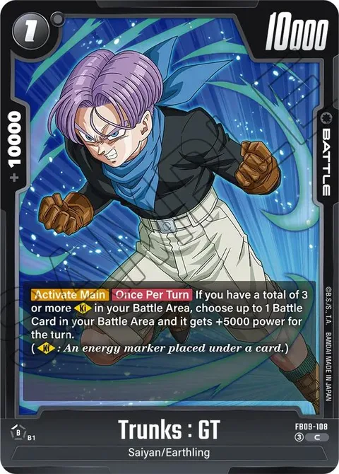 Trunks : GT (FB09-108) [Fusion World]