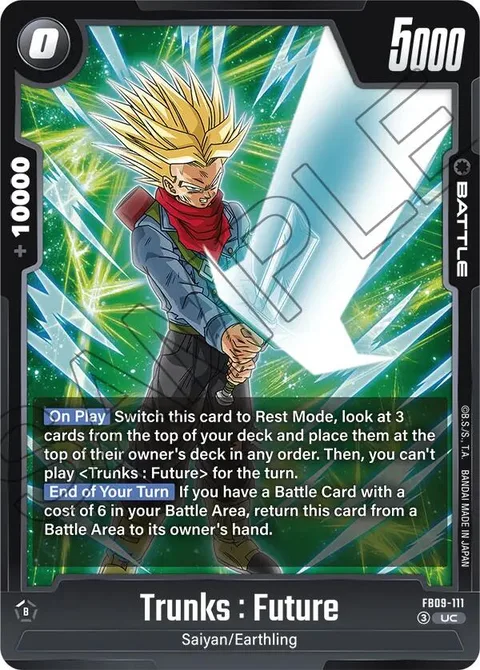 Trunks : Future (FB09-111) [Fusion World]