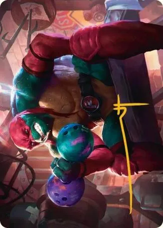 Art Series: Raphael, Tough Turtle