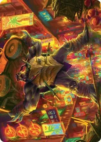 Art Series: Slash, Reptile Rampager