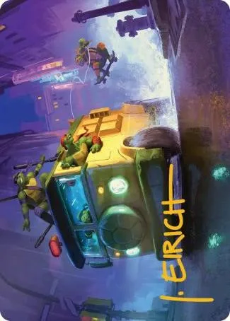 Art Series: Turtle Van