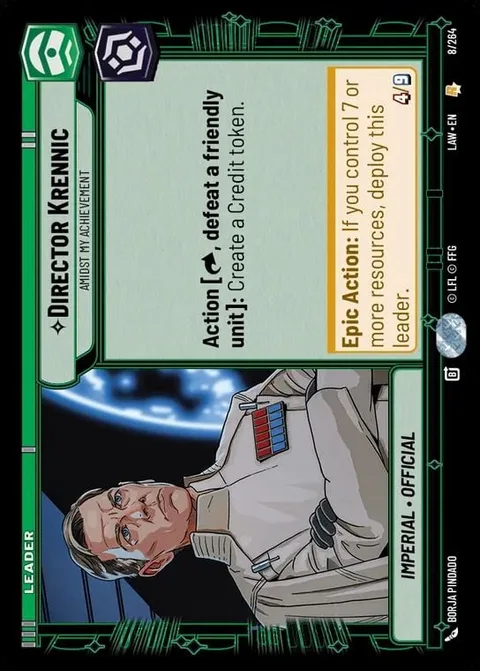 Director Krennic, Amidst My Achievement