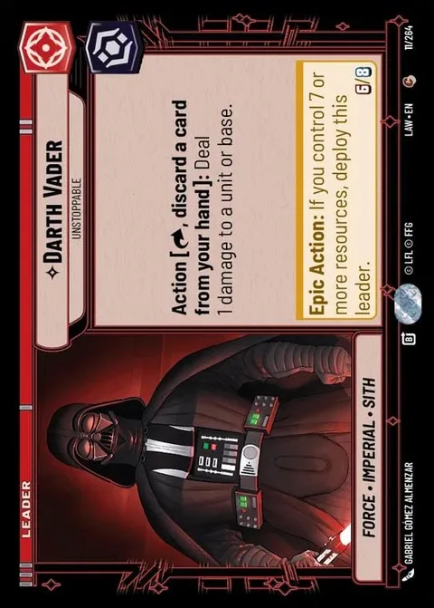 Darth Vader, Unstoppable