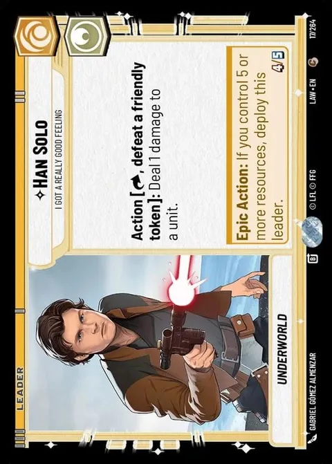 Han Solo, I Got a Really Good Feeling