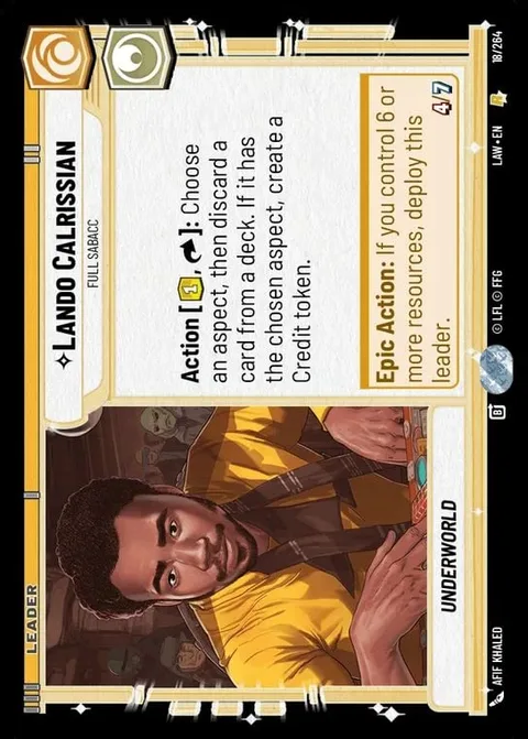 Lando Calrissian, Full Sabacc