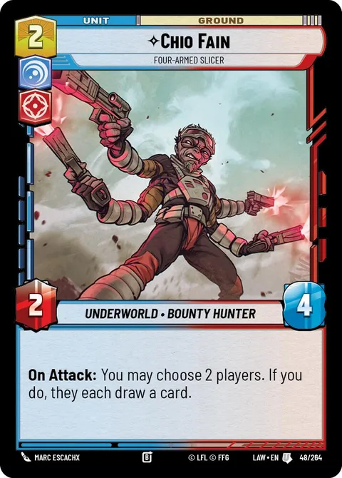 Chio Fain, Four-Armed Slicer