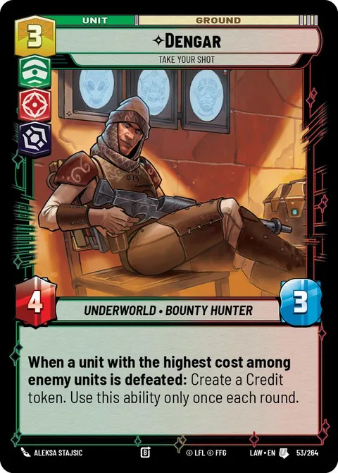 Dengar, Take Your Shot