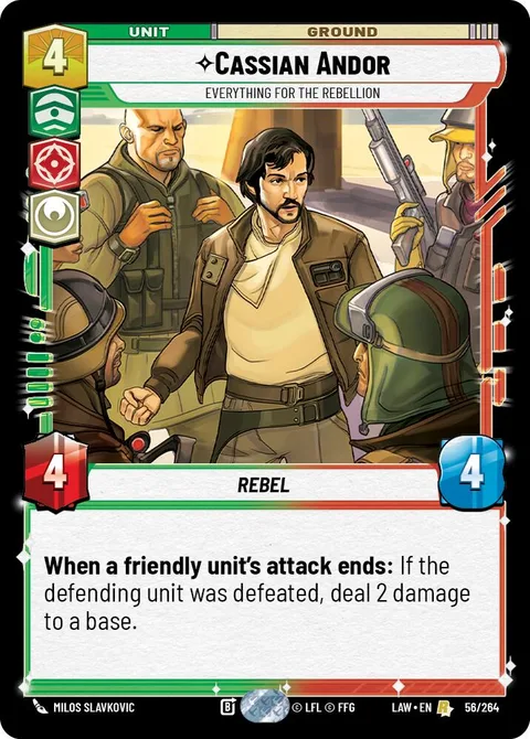 Cassian Andor, Everything For the Rebellion