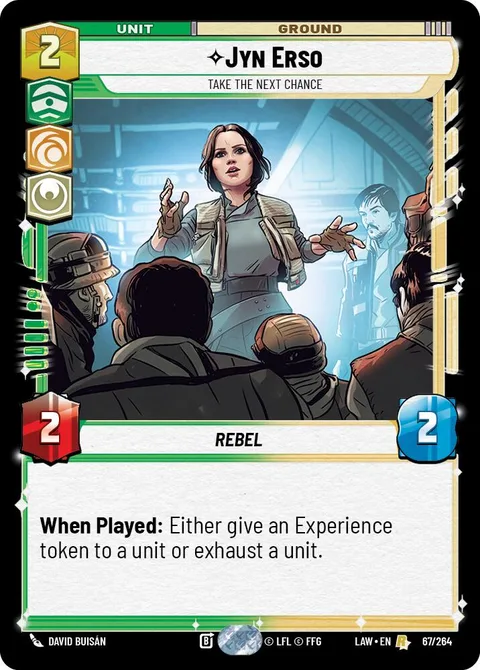 Jyn Erso, Take the Next Chance