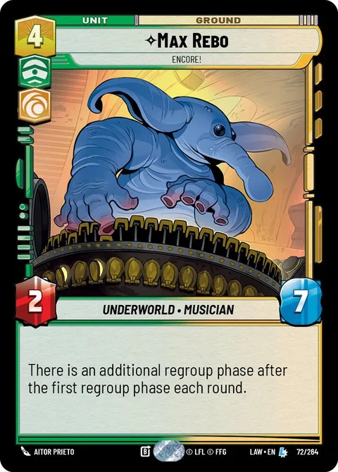 Max Rebo, Encore!