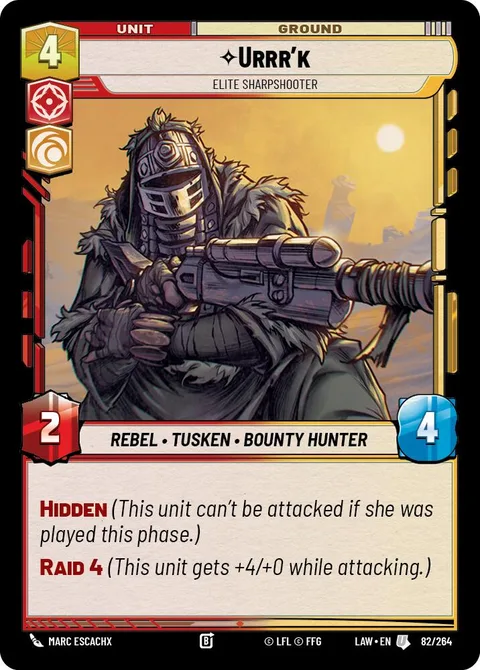 Urrr'k, Elite Sharpshooter